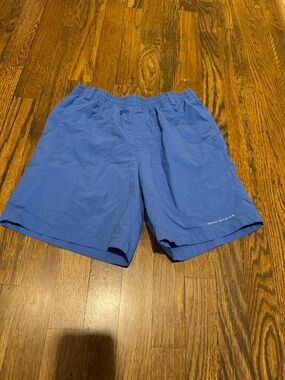 Columbia Blue Omni-Shade Swim Shorts